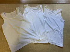 ユニクロ　エアリズム　タンクトップ　120 3枚セット