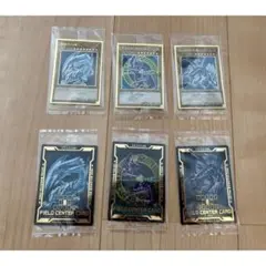 遊戯王 未開封 ゴールドレア3枚＋フィールドセンターカード3枚 6点 御三家 遊戯王 未開封 ゴールドレア3枚＋フィールドセンターカード3枚 6点 御