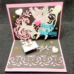 特価♡フォロワー様限定♡バレンタインバースデーハンドメイドメッセージカード