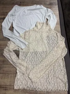 ♡シアートップス&レーストップスのセット♡