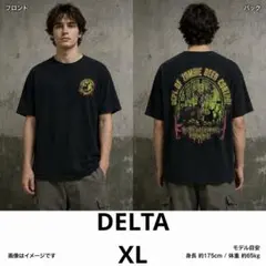 DELTA ゾンビ アニマル ハンティング Tシャツ XL ブラック USA古着