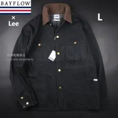 BAYFLOW ベイフロー Lee 別注 DENIM COVERALL 黒 Lのサムネイル