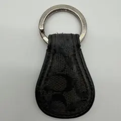 COACH シグネチャー キーホルダー ブラックのサムネイル