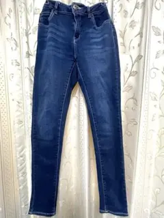 marvelousダークブルースキニージーンズ サイズLL