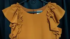 Ray BEAMS　ワンピース　オレンジ