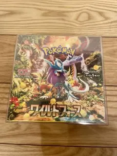 【新品未開封】ポケモンカードゲーム ワイルドフォース シュリンク付き　BOX