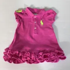 Ralph Lauren ポロワンピース ピンク 3Mのサムネイル