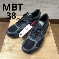【新品】MBT コンフォートシューズ アフィアアスレ 38 黒 体幹　メッシュ
