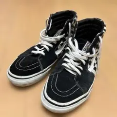 Vans チェッカー ハイカット スニーカー sk8 hi スケートハイ バンズ