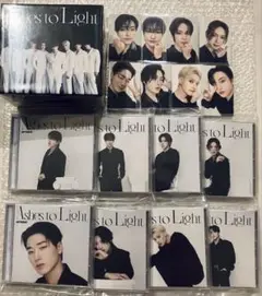 ATEEZ Ashes to Light 8形態セット FC限定購入品
