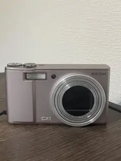 ◇ほぼ未使用◇RICOH リコー CX1 デジタルカメラ シャンパンロゼ 動作