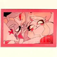 ハズビン・ホテル　スマイルベースカフェ　　アクリルカード　チャーリー　ヴァギー