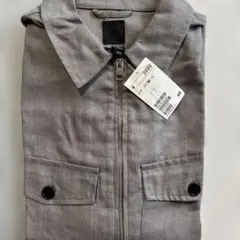H&M グレー ジップアップジャケット M新品タグ付き