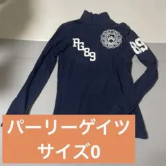 PEARLY GATES レディースシャツ ネイビー サイズ0