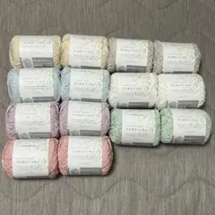 きらめきコットン 全色 14玉 Col No.1~7セリア ごしょう産業