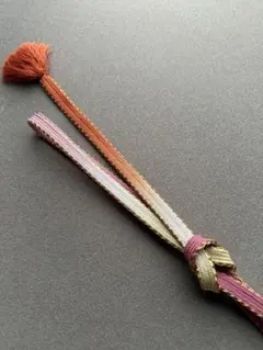 帯締め　礼装　春カラー