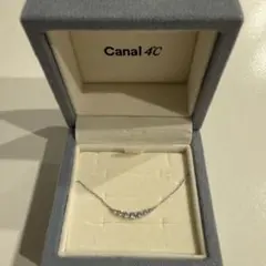 canal 4°C/K10ホワイトゴールド ネックレス