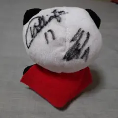 ヴィッセル神戸　郷家選手、ウェリントン選手 直筆サイン入り　楽天パンダぬいぐるみ