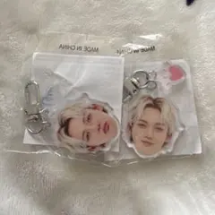 TREASURE ヒョンソク 顔アクキー 喜哀