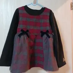 プチマイン　 長袖カットソー　裏起毛