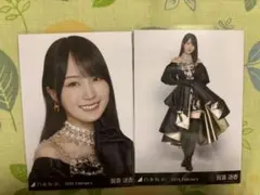 2026年2月 アイドル写真 黒ドレス
