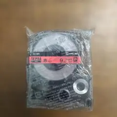 KING JIM SC9R 赤テープ 9mm