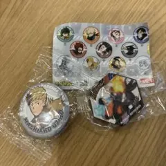 ヒロアカ　くら寿司　缶バッチ＋マグネット