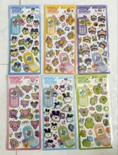 たまごっち平成はっぴーフォンコンプ6枚セット
