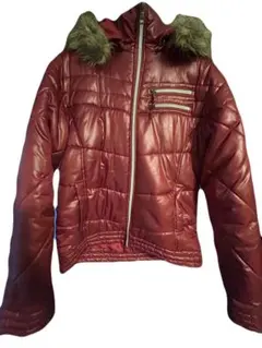 Y2K archive パファージャケット ボルドー （短丈）