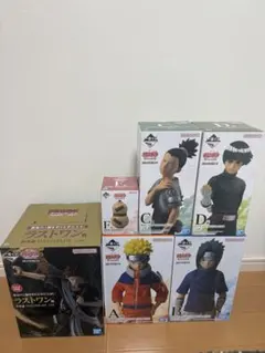 NARUTO 一番くじ 中忍試験編 フィギュア 下位賞 まとめ売り