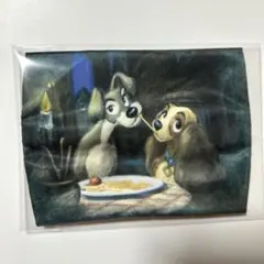 ディズニーストア　シークレットポケットティッシュケース　わんわん物語