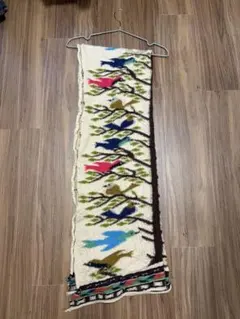 KAPITAL 縮絨ウール BIRD TREEマフラー - メルカリ