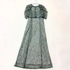 【LE‘RURE】極美品 Whole race layered dress M