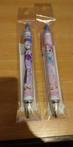 極楽湯　名探偵プリキュア ボールペン 2本セット　森亜るるか　小林みくる