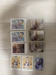 プロセカウエハースカード4 ぱしゃこれ プロセカスクエア缶バッジ 鏡音リン