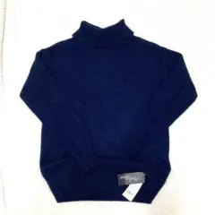 タートルネックネイビー
