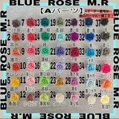 樹脂粘土薔薇パーツ