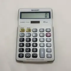 電卓 SHARP ELSI MATE EL-N421 太陽電池 リチウム電池