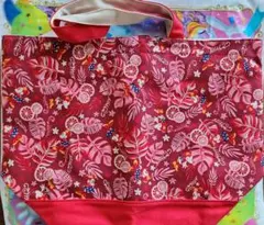 ディズニー ミニー トートバッグ 総柄