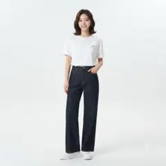 【MURUA】バックプリント Tシャツ F ホワイト