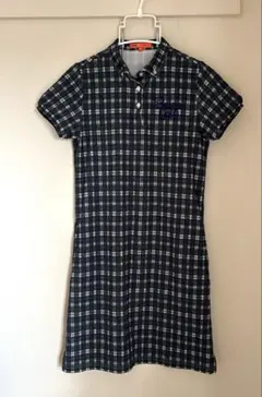 美品✨BEAMS GOLF 半袖ワンピース レディース ゴルフウェア ストライプ