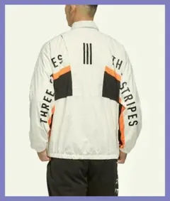 ☆アディダス☆超美品レア♪完売裏地メッシュバックロゴスタンドカラーブルゾンM☆