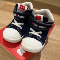 【中古品】ミキハウス　ベビーシューズ　15.5
