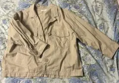 ベージュ テーラードジャケット