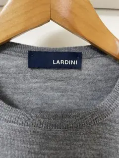 A17745 美品 ラルディーニ タートルアランニット ケーブル ワイン M