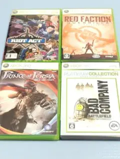 Xbox360 海外メーカー 日本語版 ゲームソフト4本セット