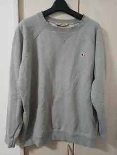 MAISON KITSUNÉ グレー トレーナー Lサイズのサムネイル