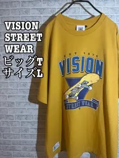 VISION STREET WEAR Tシャツ サイズL ビッグシルエット