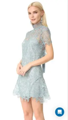 Self-Portraitセルフポートレートバックリボンギュピールレースドレスのサムネイル
