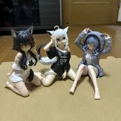 ホロライブ　フィギュア　まとめ売り　星街すいせい　白上フブキ　大神ミオ